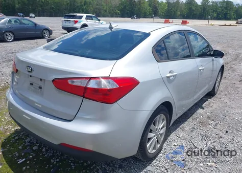 2016 Kia Forte Lx from USA, damaged, VIN KNAFX4A63G5596375